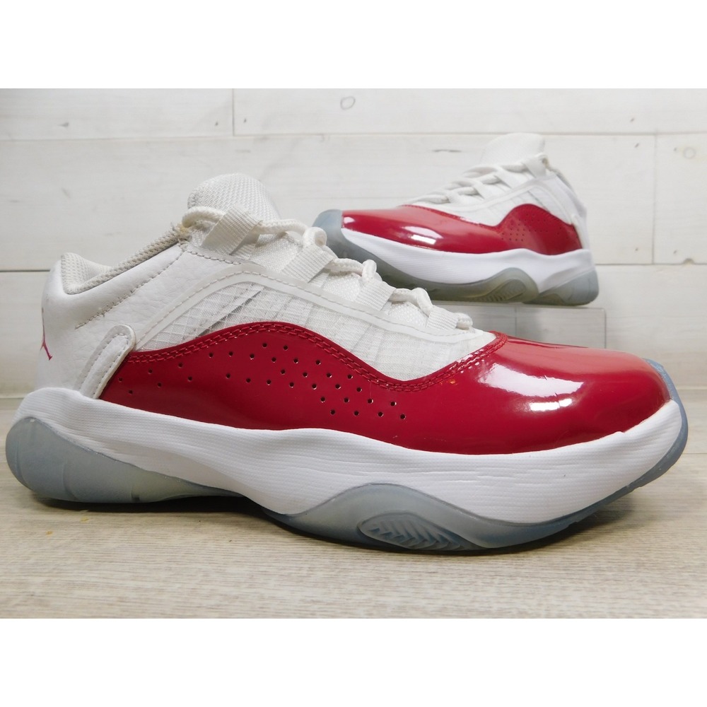 Nike Air Jordan 11 CMFT Low Cherry Red White CZ0907-116 5.5Y Women Size 7